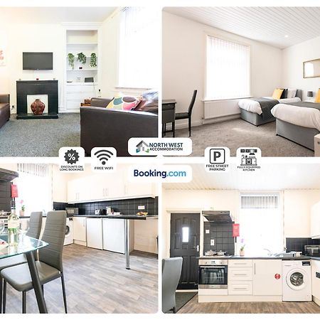 Manchester Work Stays 2Br Home With Parking & Wifi المظهر الخارجي الصورة