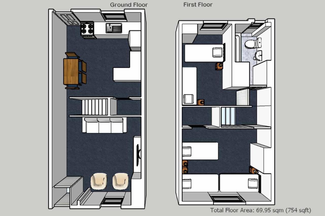 Manchester Work Stays 2Br Home With Parking & Wifi المظهر الخارجي الصورة