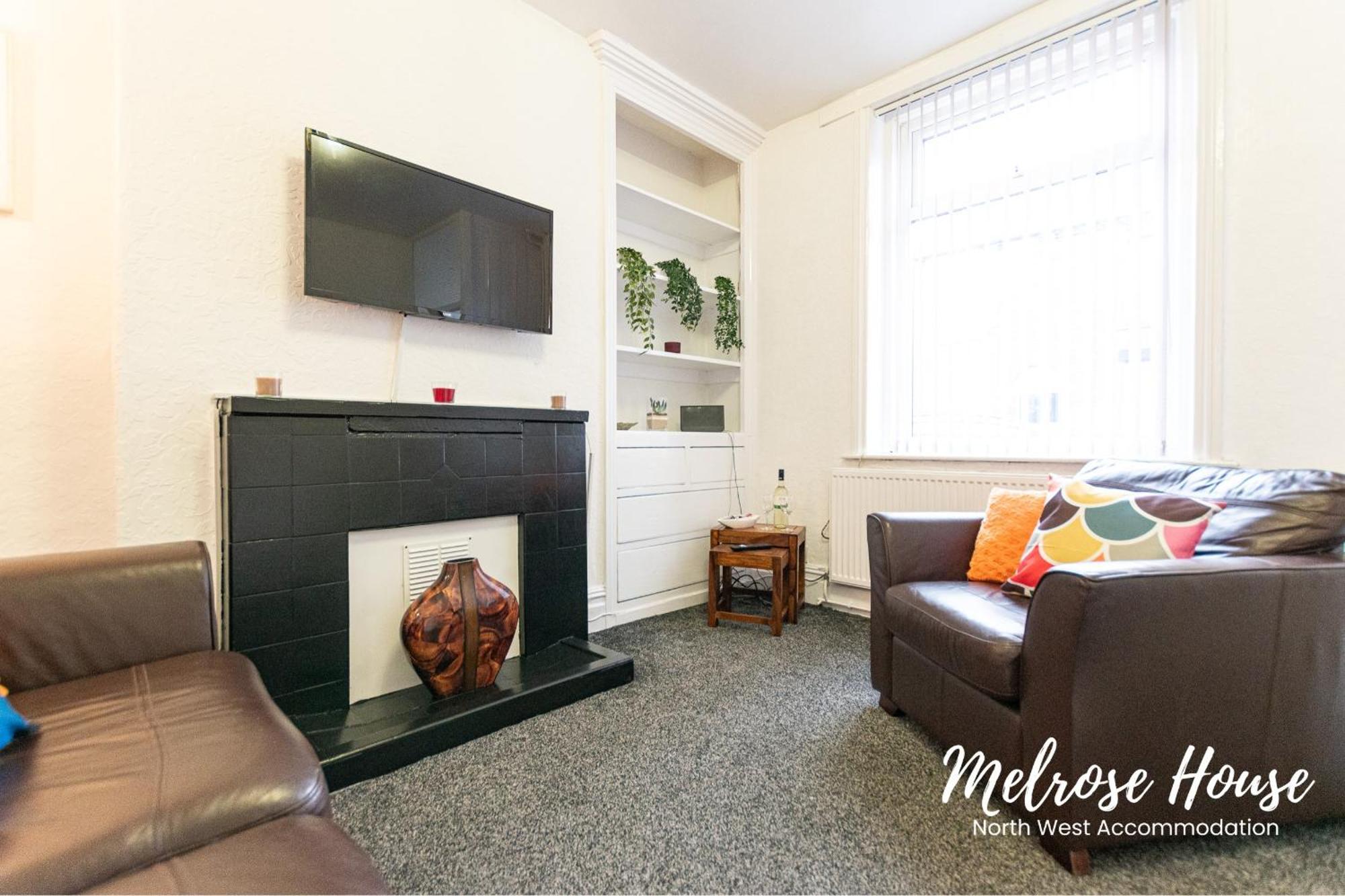 Manchester Work Stays 2Br Home With Parking & Wifi المظهر الخارجي الصورة